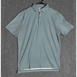 Vineyard Vines Men's Small Polo Shirt OTG On‎ the Go Sankaty Performance Stripe